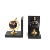 Mikasa Moor Siyah Gold Kahve Küreli 26x9x13 cm Kitap Tutucu