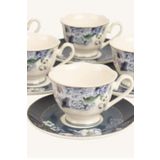 Mikasa Moor Spring Porselen 6lı Kahve Fincanı Takımı Seti