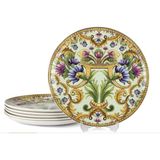 Mikasa Moor The Florentine 6lı Pasta Tabağı 21CM P362.116696 - 0 - 3 lt - Çok Renkli