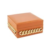 Mikasa Moor Turuncu Glod Takı Kutusu 22x22x11 cm