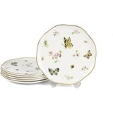 Mikasa Moor Wings Of Spring 6lı Pasta Tabağı 20CM - Beyaz - yok