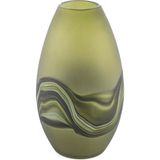 Mikasa Moor Yeşil Buzlu Degrade Cam Vazo 19X31CM - Standart