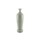 Mikasa Moor Yeşil Noktalı Porselen Vazo 15x45cm