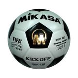 Mikasa SWL310 Futbol Topu Sentetik Deri No.5 Siyah Beyaz Renkli Yüzey ile Oyun İçin