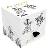Mikasa x V&A Alice In Wonderland 5200021 Porselen 10cm 2li Kek, Pasta Standı