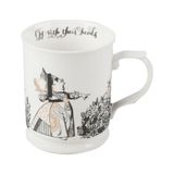Mikasa x V&a Alice In Wonderland Porselen 400ML Kupa - Renkli - 400 ml