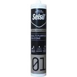 Mikasso 01 Genel Amaclı Sılıkon 280 gr Seffaf