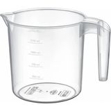 Mikasso 1.5 Litre Kapasiteli Şeffaf Maşrapa – Plastik Su ve Sıvı Ölçüm Aracı (14×13 Cm) Plastik Tr