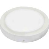 Mikasso 1 Adet 12W 3000K Günışığı Işık Sıva Üstü Smd Yuvarlak LED Panel KDL421 - Çok Renkli