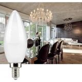 Mikasso 1 Adet Çok Kaliteli E14 Duy 7 Watt, 3000 Kelvin LED Ampul, Gün Işığı Renkli E14 Duy LED Avize Ampulü - Çok Renkli