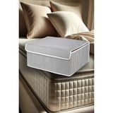 Mikasso 1 Adet Kapaklı Çok Amaçlı Baza Altı Kutu Hurç 50X40X19CM Tela 50 x 40 Gri Tr