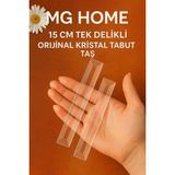 Mikasso 1 Adet Kristal Avize Taşı Tabut 15 cm 🌺 Tek Delikli Orjinal Kristal Avize Yedek Parça 10 Beyaz Salon - Çok Renkli