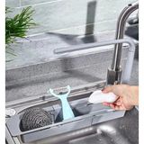 Mikasso 1 Adet Teleskobik Ayarlanabilir Lavabo Düzenleyici Plastik Gri