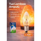 Mikasso 1 Adet Tuz Lambası Ampulü E14 Duy 7W Şeffaf Ampul - Çok Renkli
