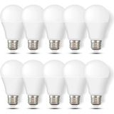 Mikasso 10 Adet LED Ampul 9W Enerji Tasarruflu 10'lu Paket Günışığı (Sarı) 3200 Kelvin E27 1185222 Çok Renkl - Çok Renkli