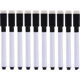 Mikasso 10 Adet Manyetik Tahta Kalemi Silgili Beyaz Tahta Kalemi Magnetli Dry Erase Marker Ofis Okul Öğretme - Çok Renkli