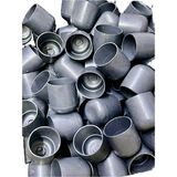 Mikasso 10 Adet Sandalye Profil Masa Ayağı Papucu Yuvarlak Plastik Tıpa Çap 3.5 cm Siyah