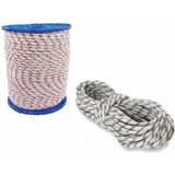 Mikasso 10 Metre 10 mm Kalınlık Örgü Ip Halat Çadır Branda Tente Bağlama Iskota 10 mm 10