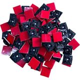 Mikasso 100 Adet Yapışkanlı Kroşe Siyah 19X19