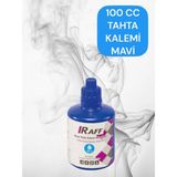 Mikasso 100 ml Tahta Kalemi Mürekkebi Renkli Tebeşir Mavi - Çok Renkli