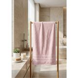 Mikasso 100% Pamuk 50 cm x 90 cm Armürlü Havlu El Havlusu Tekil Ürün %100 Pamuk Pembe Kutu Yok - Çok Renkli