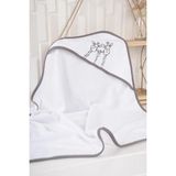 Mikasso %100 Pamuk 75X75 cm Baskılı Başlıklı Bebek / Çocuk Kundak ve Battaniye Pamuklu Çok Renkli