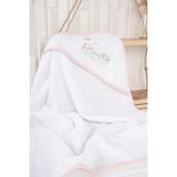 Mikasso %100 Pamuk 75X75 cm Baskılı Başlıklı Bebek / Çocuk Kundak ve Battaniye Pamuklu Pembe - Çok Renkli