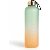 Mikasso 1000 ml Sporcu Matarası Suluk Haki Plastik