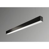 Mikasso 100CM Sıva Üstü Sarkıt LED Lineer Avize Aydınlatması UNK-1017E-SIYAH Kasa Alüminyum 1 LED Beyaz Salo - Çok Renkli