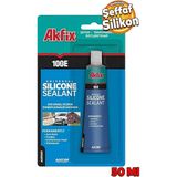 Mikasso 100E Genel Amaçlı Sızdırmaz Silikon Tüp Şeffaf 50 ml