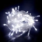 Mikasso 10M 100 LED Boncuk Lamba Beyaz Işık Ahşap Altın - Çok Renkli