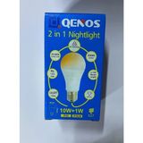 Mikasso 10W 1W LED Ampul Beyaz Renk 10W 1W Gece Lambası Ampul 2 Renk LED Ampul Beyaz-Yeşil - Çok Renkli