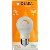 Mikasso 10W (75W) 3000K (Günışığı) E27 Duylu Dim Edilebilir LED Ampul - Çok Renkli
