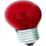 Mikasso 10W E27 Kırmızı Renk Yuvarlak Gece Lambası Ampulü 1 Adet