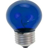 Mikasso 10W E27 Mavi Renk Yuvarlak Gece Lambası Ampulü 1 Adet