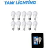 Mikasso 10W LED Ampul Beyaz Işık (10LU Paket)