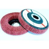 Mikasso 115*22 mm Kombi Elyaf Sch Flap Skoç Elyaf+Zımpara Karışık Mop