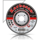 Mikasso 115X2.5X22.23 Ince Düz Paslanmaz Çelik (Inox) Thinline Kesme Taşı