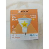 Mikasso 12-30 Volt Arası 7W 3000K Gün Işığı Ac-Dc Uyumlu MR16 LED Spot Ampül 540LM Dikkat Trafo ile Çalışır - Çok Renkli
