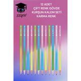 Mikasso 12 Adet Mash Klasik Renkler Kurşun Kalem Seti Karma Renk Çok Renkli
