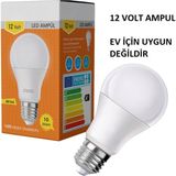 Mikasso 12 Volt 10 Watt 6500K 850 Lümen Beyaz LED Ampul (Ev Için Uygun Değildir)