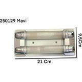 Mikasso 12 Volt Oto Iç Tavan Lambası Mavi LED Ampülü - Çok Renkli