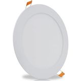 Mikasso 12 W LED Panel - Beyaz Işık (6500K) - Beyaz Kasa - Yuvarlak - Sıva Altı - CT-5147B