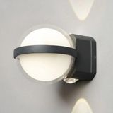 Mikasso 12 Watt, 3200K, 3 Işık Yönlü, Elektrikle Çalışır, Modern Tasarım Iç ve Dış Mekan Aplik, LED Aplik Pl - Çok Renkli