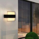 Mikasso 12 Watt Gün Işığı Ledli Dış Mekan, Balkon, Bahçe, Duvar, Teras, Kamelya, Veranda Apliği, LED Armatür - Çok Renkli