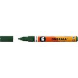 Mikasso 127HS ONE4ALL Akrilik Marker Kalem 2 mm Future Green 145 Beyaz - Çok Renkli