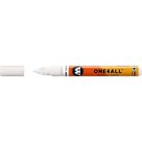 Mikasso 127HS ONE4ALL Akrilik Marker Kalem 2 mm Signal White 160 Beyaz - Çok Renkli