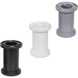 Mikasso 12CM Jumbo Ayarlı Ayak Plastik Koltuk-Çekyat-Dolap-Mobilya Ayakları Gri