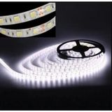 Mikasso 12V 14.4W Beyaz Işık 5 Metre 3 Çipli IP20 Metrede 60 LED Iç Mekan Yapışkanlı Şerit LED Aydınlatma