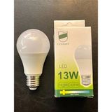 Mikasso 13 Watt 1050 Lümen Yüksek Işık 3000K Günışığı A60 E27 LED Ampul - Çok Renkli